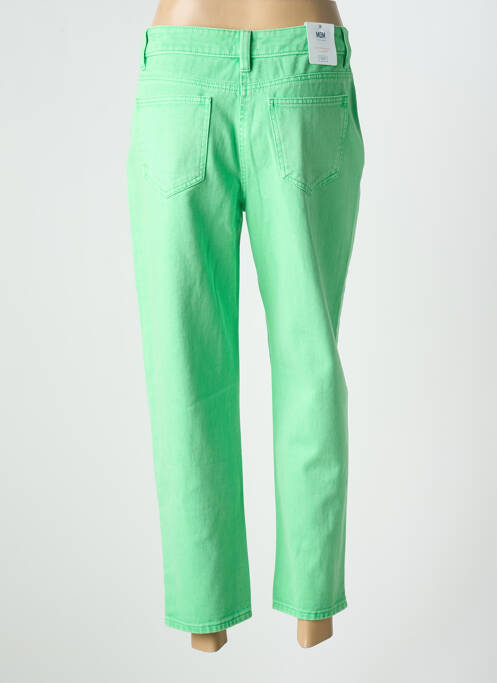 Blugi croială Mom verde deschis C'EST BEAU LA VIE femeie