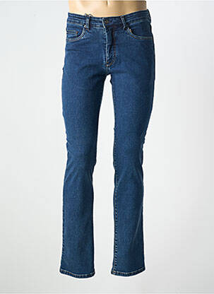 Blugi cu croială slim albastru CAMBRIDGE bărbat