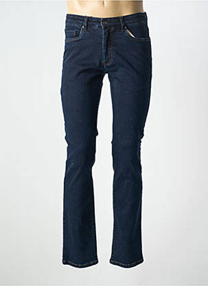 Blugi cu croială slim albastru închis CAMBRIDGE bărbat