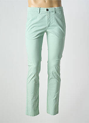 Pantalon chino elasticitate mărime normală verde CAMBRIDGE bărbat