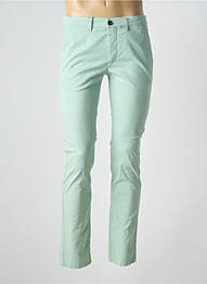 Pantalon chino elasticitate mărime normală verde CAMBRIDGE homme