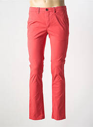 Pantalon chino elasticitate mărime normală roșu CAMBRIDGE homme