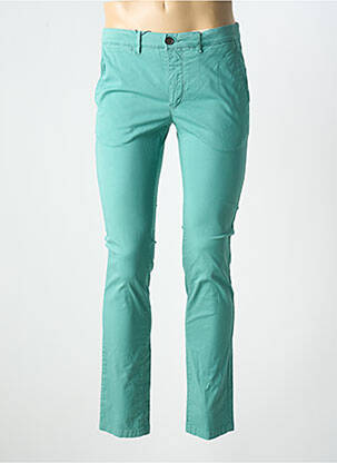 Pantalon chino elasticitate mărime normală verde închis CAMBRIDGE bărbat