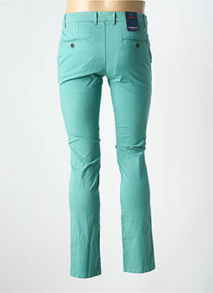 Pantalon chino elasticitate mărime normală verde închis CAMBRIDGE bărbat