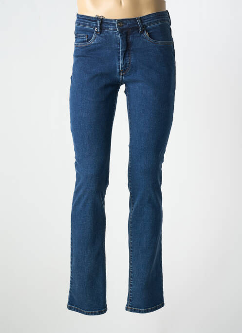 Blugi cu croială slim albastru CAMBRIDGE bărbat