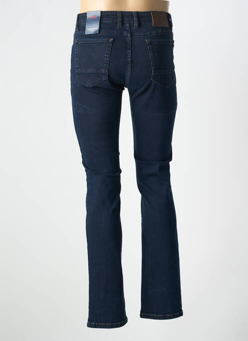 Blugi cu croială slim albastru închis CAMBRIDGE bărbat