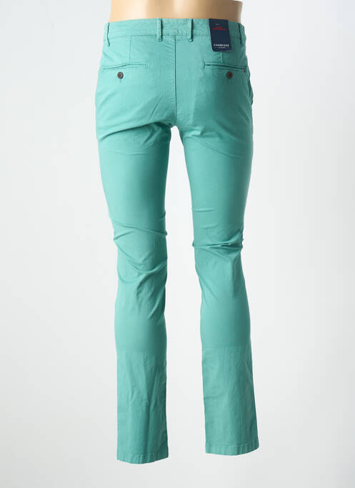 Pantalon chino elasticitate mărime normală verde închis CAMBRIDGE homme