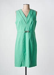 Rochie midi fără mâneci fără mâneci verde JULIE GUERLANDE femme