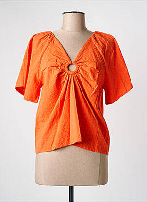 Top portocaliu C'EST BEAU LA VIE femeie