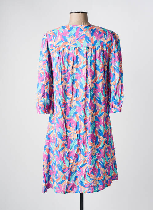 Rochie midi albastru JULIE GUERLANDE femeie