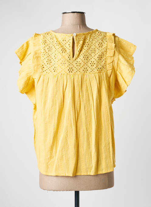 Top galben C'EST BEAU LA VIE femeie