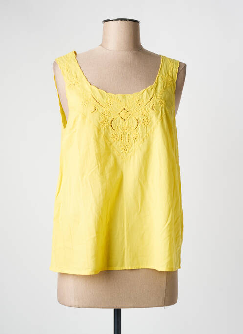 Top galben C'EST BEAU LA VIE femeie