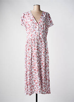 Rochie lungă alb C'EST BEAU LA VIE femeie