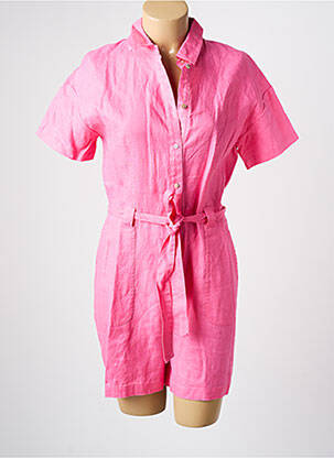 Salopetă scurtă roz C'EST BEAU LA VIE femeie