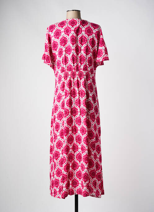 Rochie lungă roz C'EST BEAU LA VIE femeie