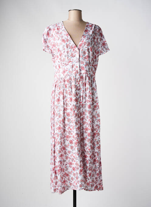 Rochie lungă alb C'EST BEAU LA VIE femeie