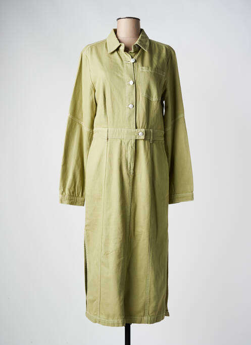 Rochie midi verde C'EST BEAU LA VIE femeie