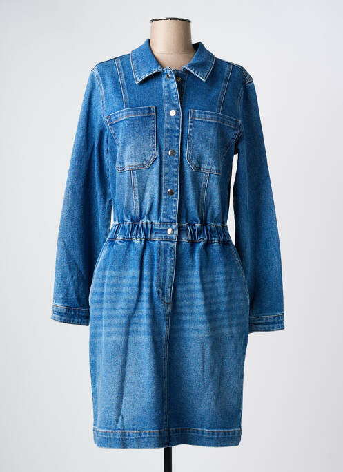 Rochie midi albastru C'EST BEAU LA VIE femeie