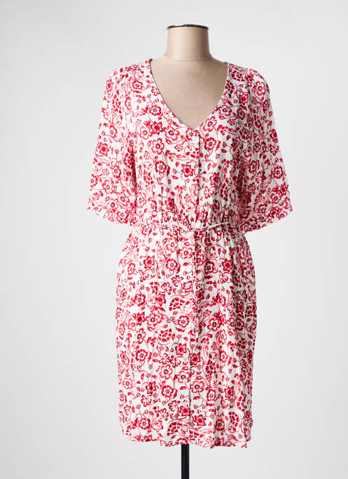 Rochie midi alb C'EST BEAU LA VIE femeie