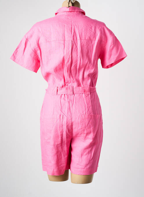 Salopetă scurtă roz C'EST BEAU LA VIE femeie