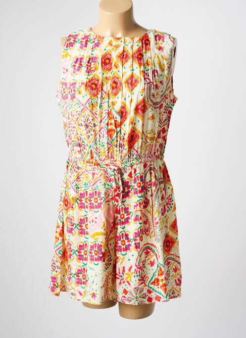 Salopetă scurtă portocaliu C'EST BEAU LA VIE femeie