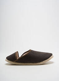 Papuci/pantofi de casă vârf rotund vârf rotund maro RONDINAUD homme