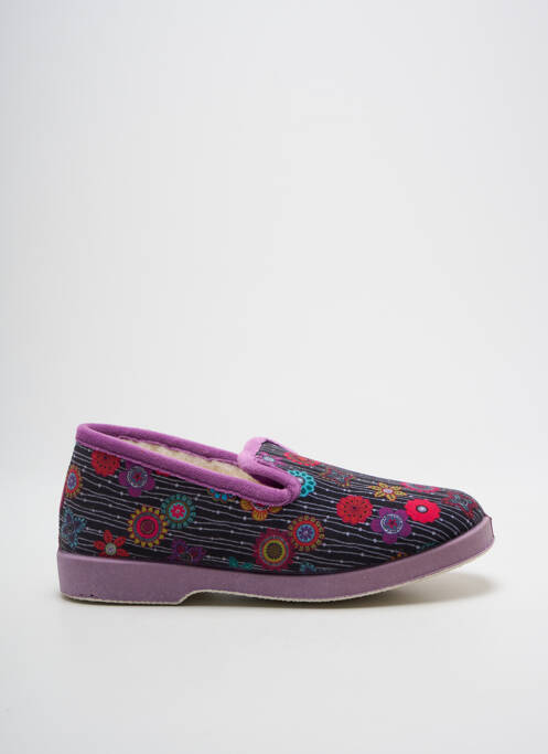 Papuci/Pantofi de casă violet LA MAISON DE L'ESPADRILLE femeie