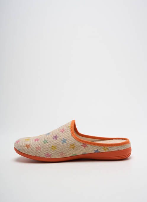 Papuci/Pantofi de casă portocaliu LA MAISON DE L'ESPADRILLE femeie