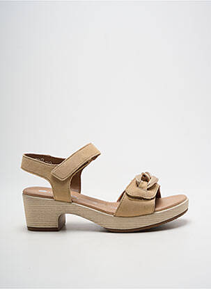 Sandale/Pantofi decupați bej REMONTE femeie