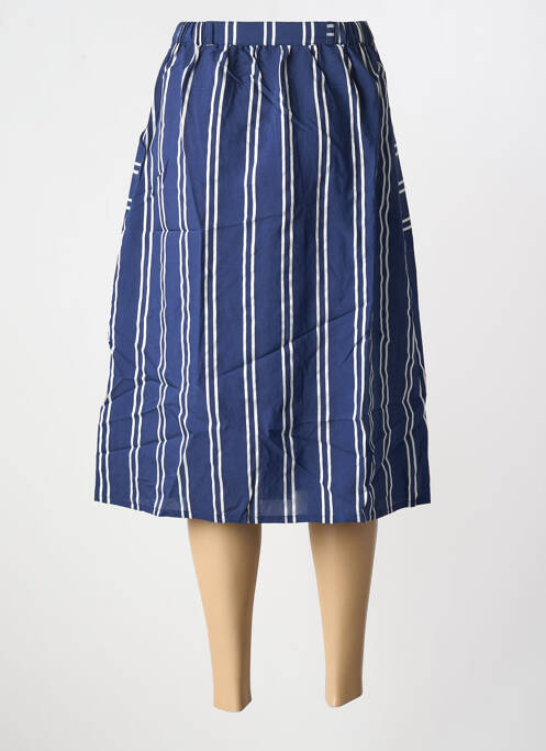 Fustă midi albastru MINIMUM femeie