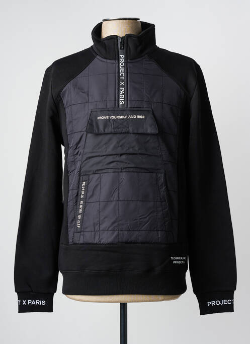 Hanorac negru PROJECT X PARIS bărbat