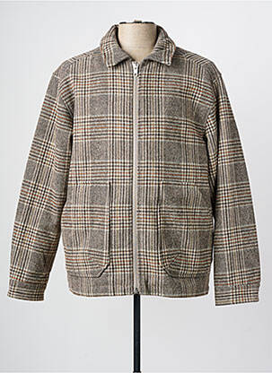 Palton scurt maro MINIMUM bărbat