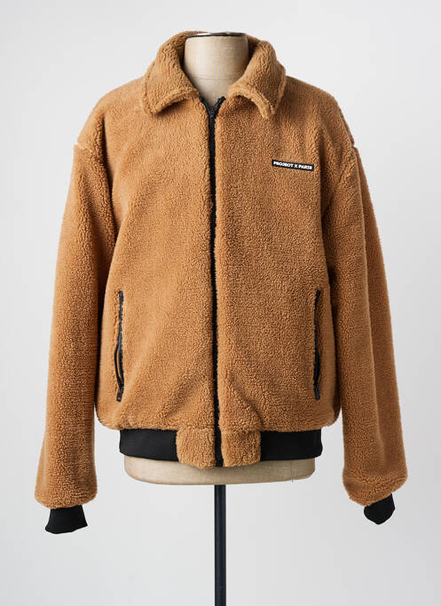 Geacă matlasată maro PROJECT X PARIS bărbat