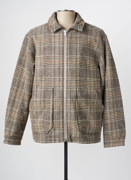 Palton scurt maro MINIMUM bărbat