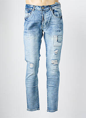 Blugi cu croială slim albastru PROJECT X PARIS bărbat