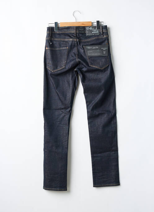 Blugi cu croială slim negru TEDDY SMITH bărbat