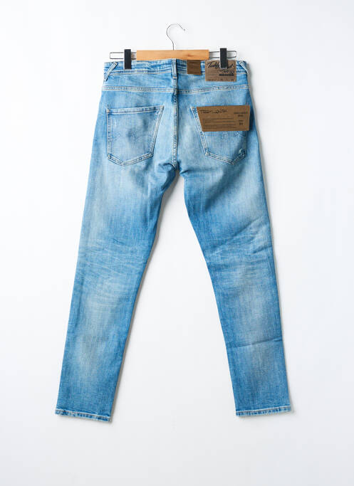 Blugi cu croială slim albastru TEDDY SMITH bărbat