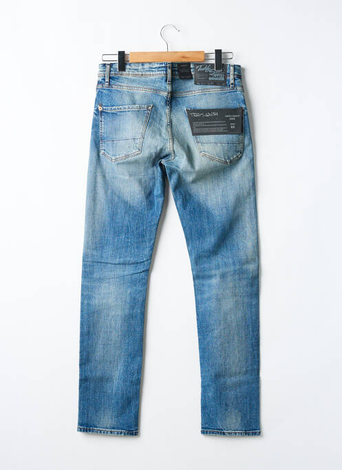 Blugi cu croială slim albastru TEDDY SMITH bărbat