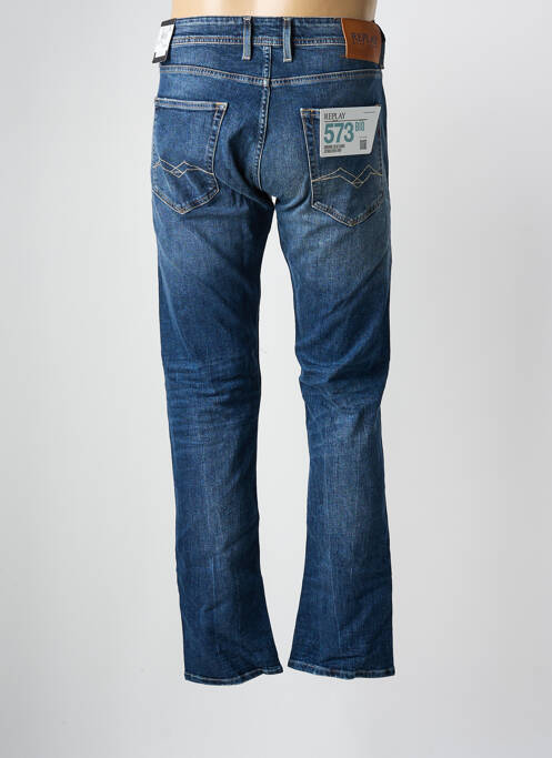 Blugi cu croială dreaptă albastru REPLAY bărbat
