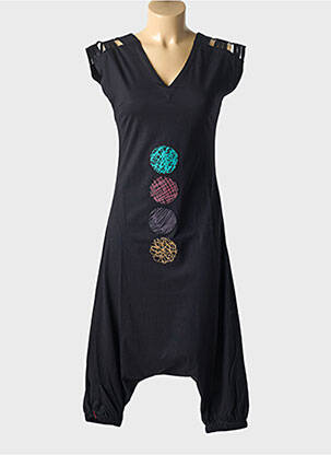 Salopetă-pantalon negru PYGMEES femeie