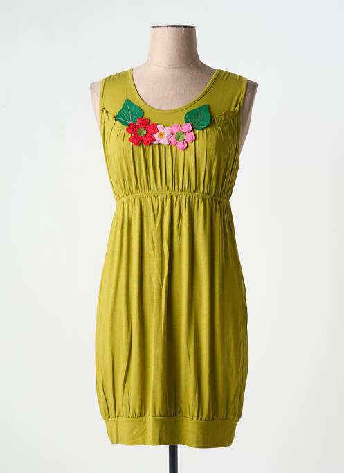 Rochie scurtă verde MAMATAYOE femeie