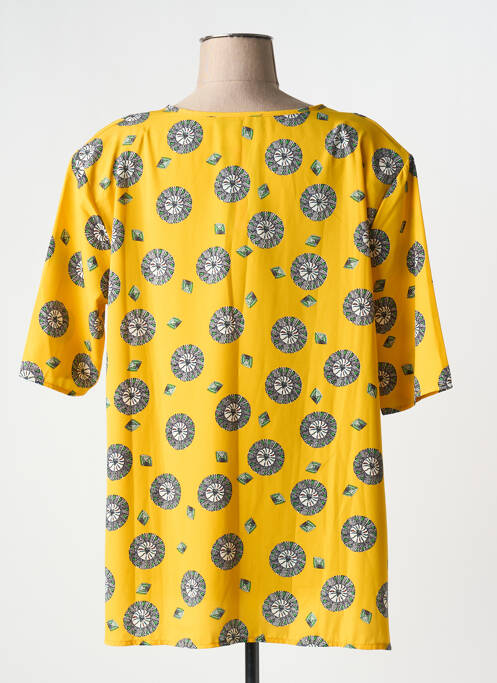 Top galben WEEK END A PARIS femeie