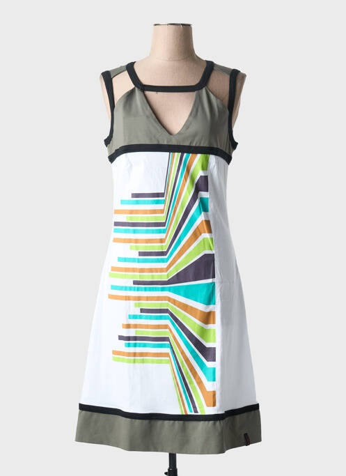 Rochie midi alb PYGMEES femeie