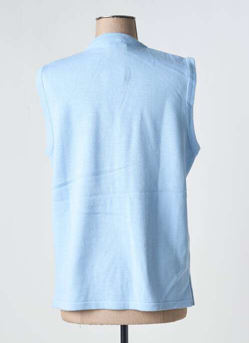 Vestă fără mâneci albastru MAILLE INDIGO femeie