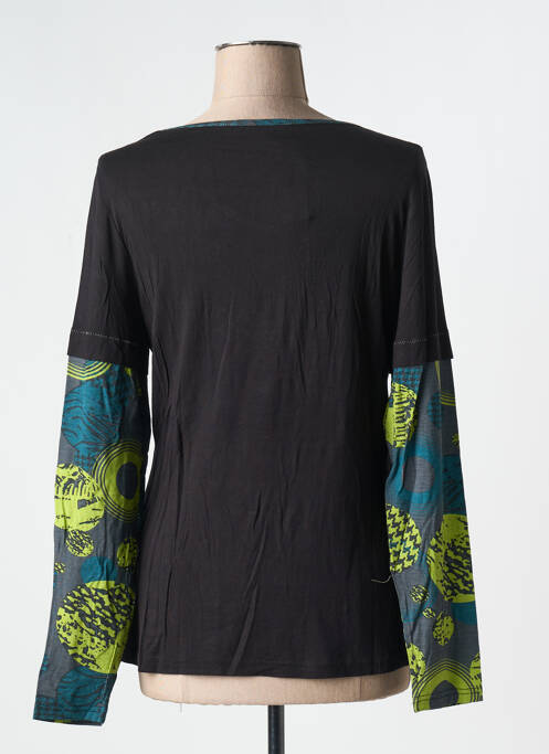 Tricou negru MAILLE INDIGO femeie