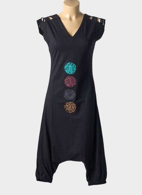 Salopetă-pantalon negru PYGMEES femeie