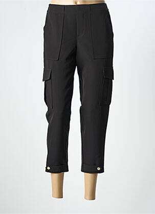 Pantalon 7/8 talie înaltă talie înaltă negru LE TEMPS DES CERISES femeie