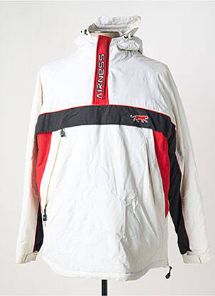 Geacă matlasată alb AIRNESS bărbat