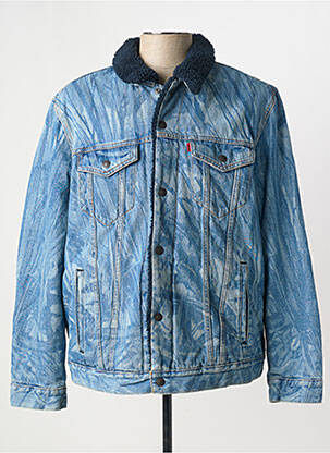 Jachete casual finisaj interior blană sintetică albastru LEVI'S bărbat