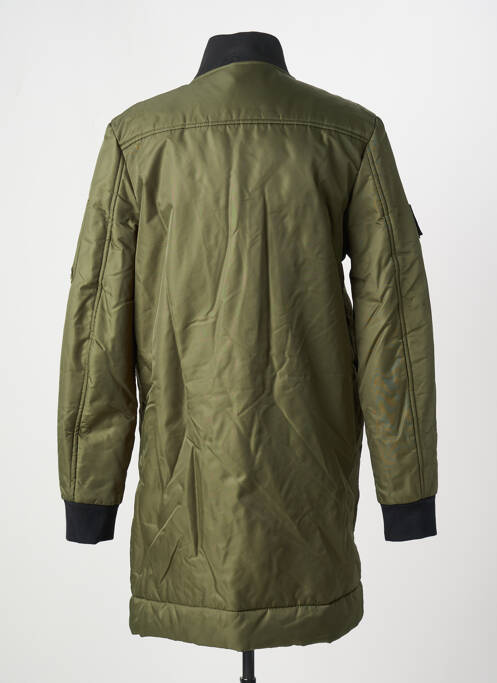 Geacă matlasată mâneci lungi fără glugă verde THE NEW DESIGNERS ! homme